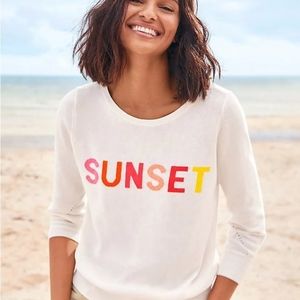LOFT SUNSET SWEATER